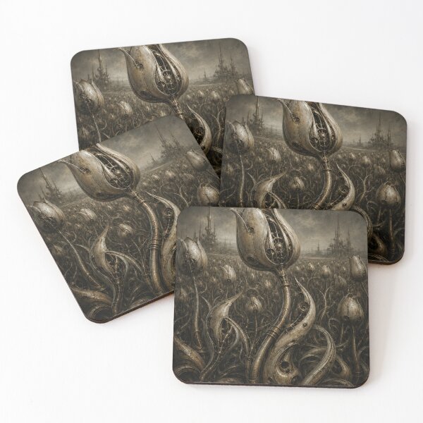 Item preview, Tulips From The Machine Garden designed and sold by DrizzyV.