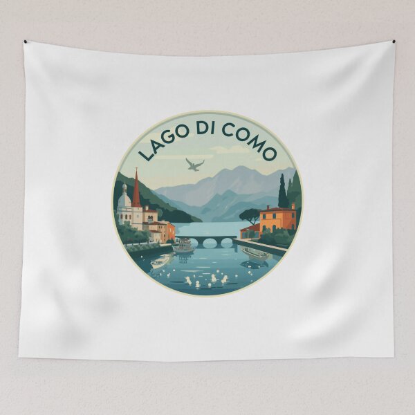 Item preview, Lago Di Como Italy Travel Vacation Destination designed and sold by Simsimah26Parks.