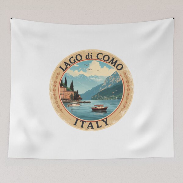 Item preview, Lago Di Como Italy Travel Destination Vacation Souvenir designed and sold by Simsimah26Parks.