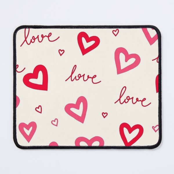 Item preview, Love Hearts Pattern | Romantic Valentine Aesthetic designed and sold by DesignsByTaara.