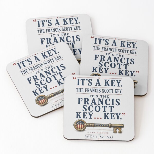 Item preview, Francis Scott Key…Key (Lighter Background) designed and sold by PhoenixorFlame7.