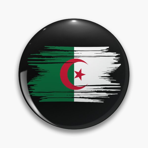 Item preview, Distressed Algeria Flag designed and sold by shitpostee.