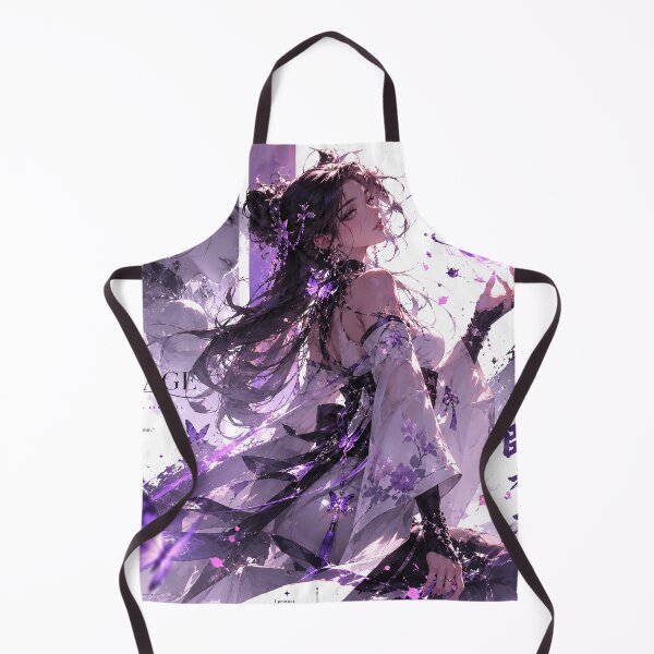 Item preview, Valorant Sage Anime Purple Aesthetic Art Print | Mystic Butterfly Mage Gamer Poster designed and sold by NBT-NOVA.