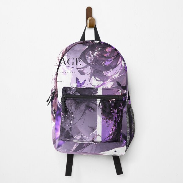 Item preview, Valorant Sage Anime Purple Aesthetic Art Print | Mystic Butterfly Mage Gamer Poster designed and sold by NBT-NOVA.