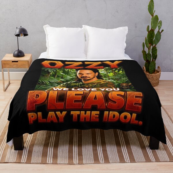Item preview, Ozzy We Love You Please Play The Idol Survivor Fan designed and sold by Melissanet.