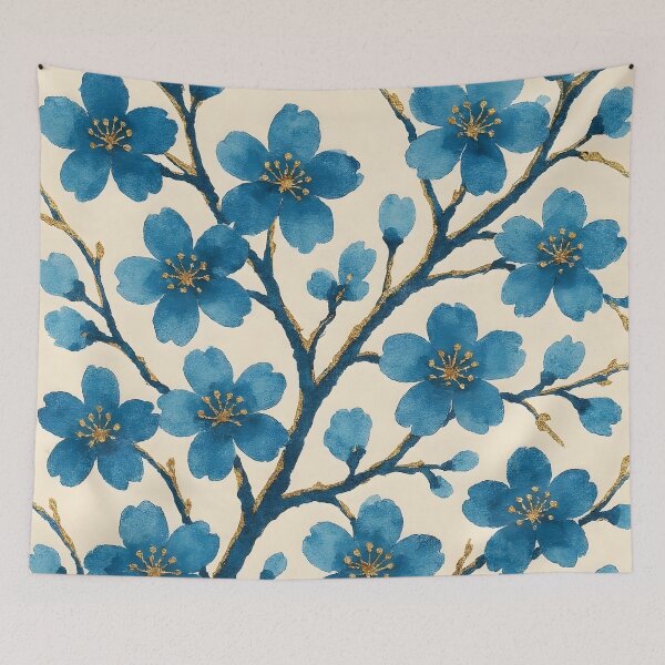Item preview, Blue Sakura Blossom  designed and sold by GraphicsClub.