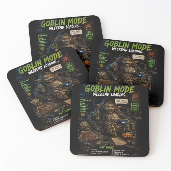 Item preview, Goblin Mode Weekend Funny Gaming Lazy Humor Introvert Gift designed and sold by irfanshikh.