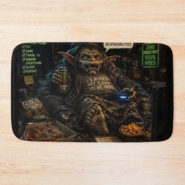 Item preview, Goblin Mode Weekend Funny Gaming Lazy Humor Introvert Gift designed and sold by irfanshikh.