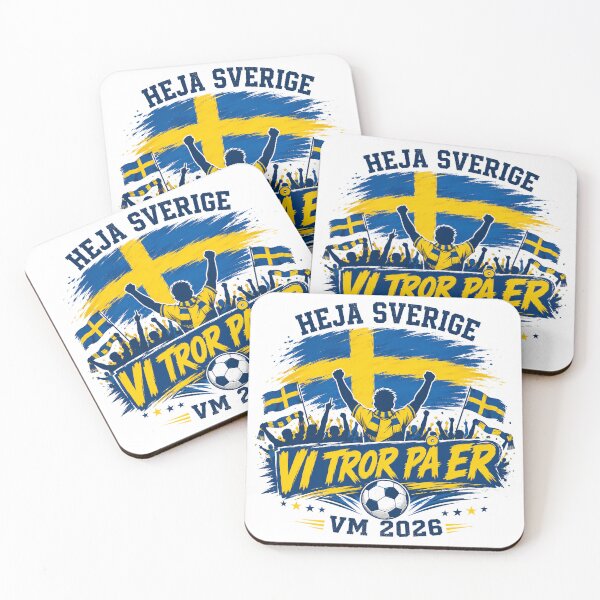 Item preview, Sweden 2026 Football Supporter Pride designed and sold by RedCircleArt.
