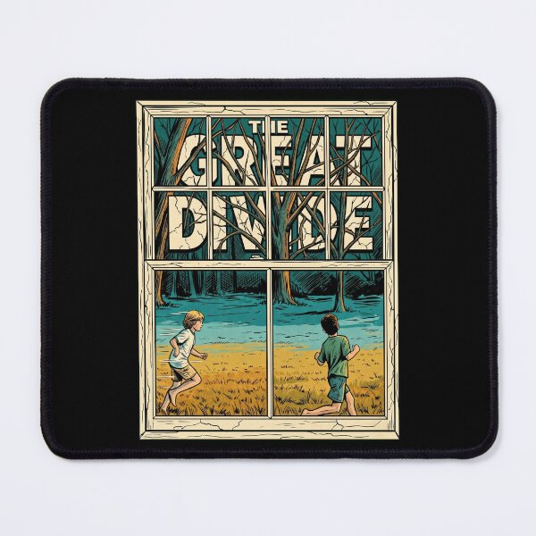 Item preview, The Great Divide Nostalgic Window Boys Running Art designed and sold by Brilleking.