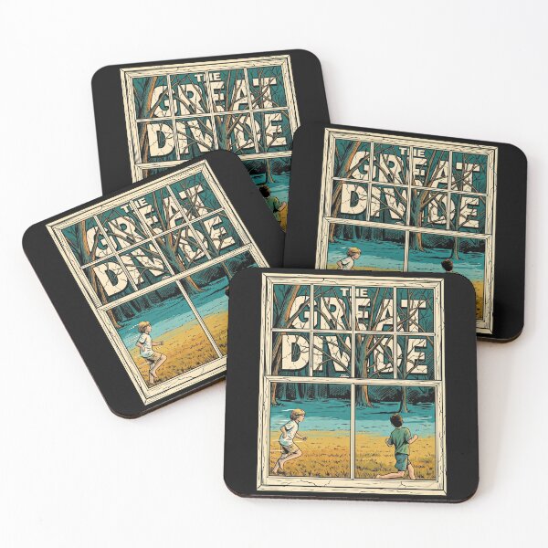 Item preview, The Great Divide Nostalgic Window Boys Running Art designed and sold by Brilleking.