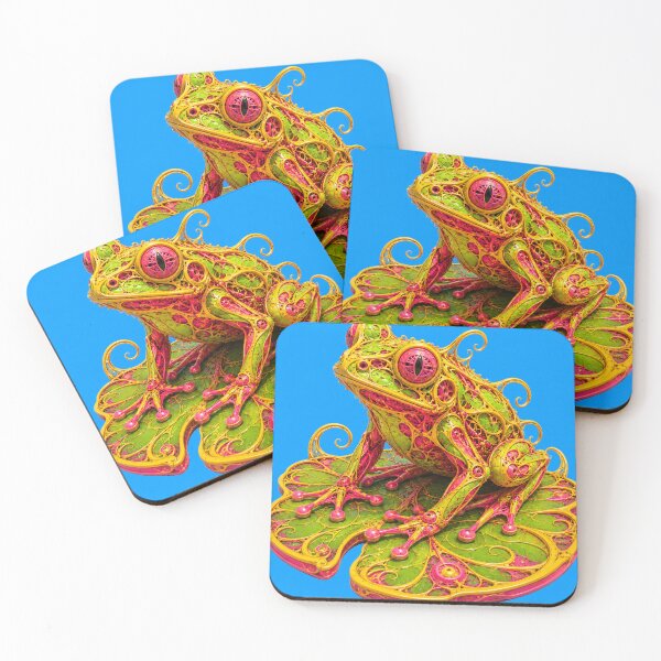 Item preview, Frog From The Neon Pond designed and sold by DrizzyV.