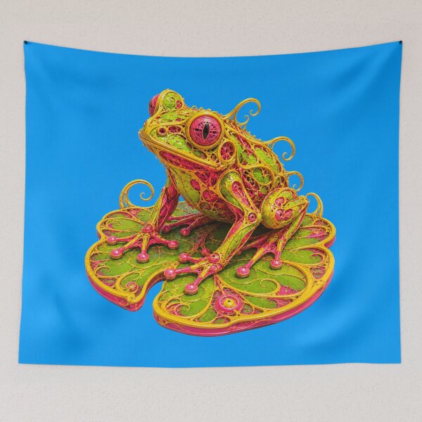 Item preview, Frog From The Neon Pond designed and sold by DrizzyV.