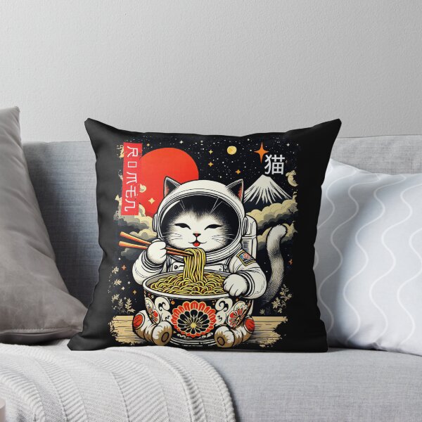 Item preview, Ramen Neko Cat Astronaut Space Japanese Food Lover designed and sold by AmaXONIC.