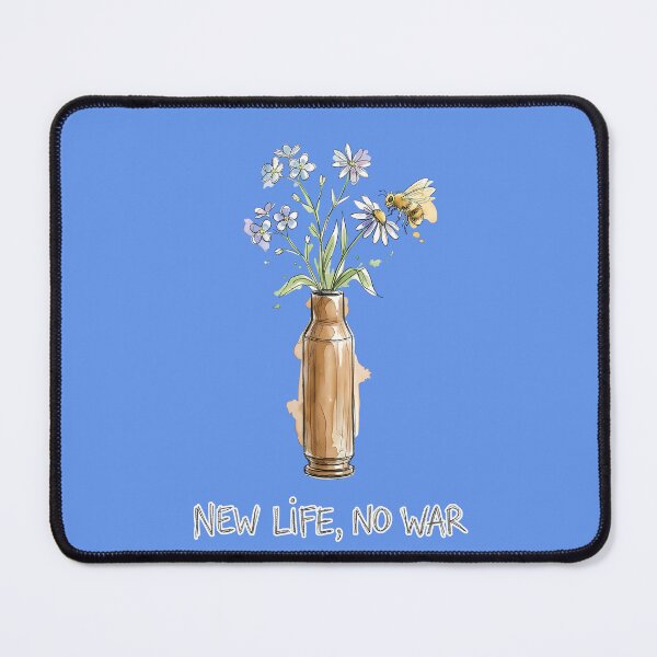 Item preview, New Life No War - Flowers in Bullet Casing Art designed and sold by SoulPT.