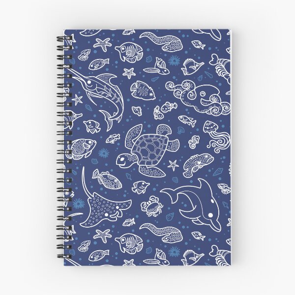 Item preview, Aquatic Outline Pattern designed and sold by Wayne Minnis.