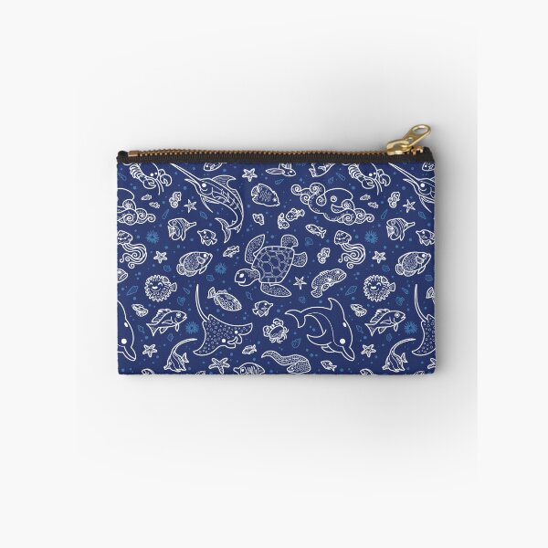 Item preview, Aquatic Outline Pattern designed and sold by Wayne Minnis.