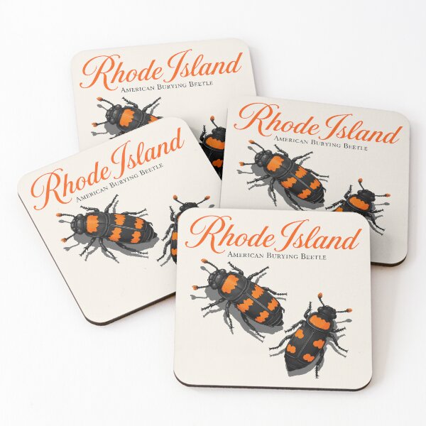 Item preview, Rhode Island American Burying Beetle Poster designed and sold by The-Drip-Studio.