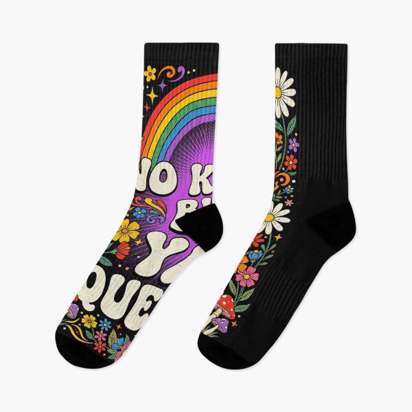 Item preview, No Kings But Yas Queens Retro Rainbow Pride Protest Shirt designed and sold by ArcaneArtistry.