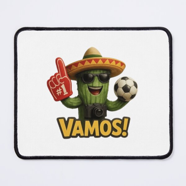 Item preview, Vamos Cactus Soccer designed and sold by syndia2209.