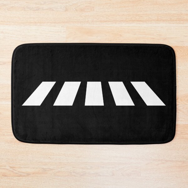 Item preview, Abbey Minimalist Crosswalk Perspective Design | Urban Street Crossing Optical Illusion Graphic designed and sold by GumStickers.