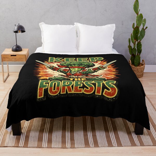 Item preview, Broccoli Bushido – KEEP THE FORESTS Hero  designed and sold by Moedex.