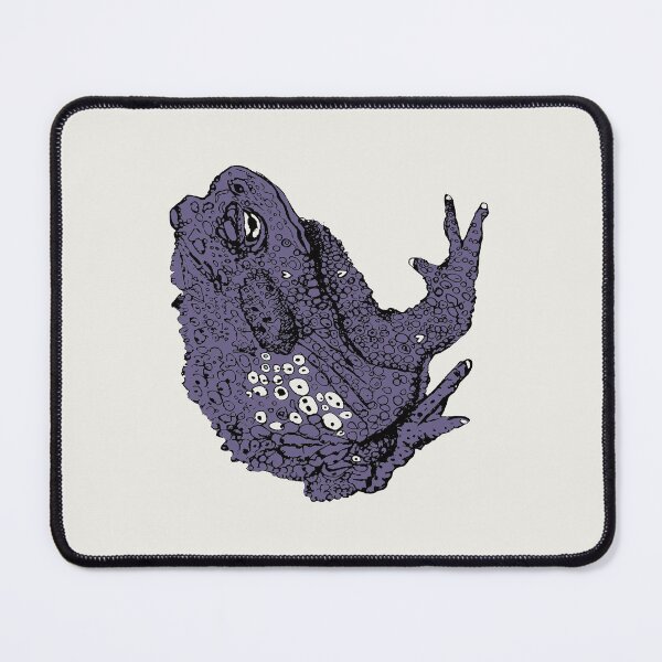 Item preview, Toad - BG (#F0EEE9) and C1 (#675D87) designed and sold by The Stippler Process.