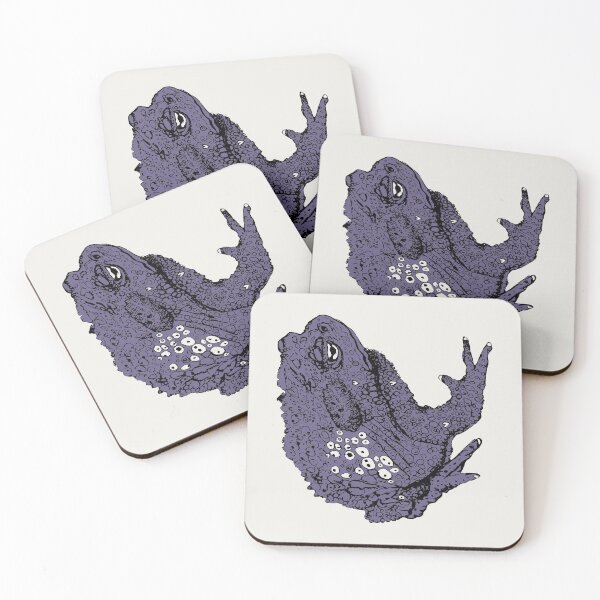 Item preview, Toad - BG (#F0EEE9) and C1 (#675D87) designed and sold by The Stippler Process.