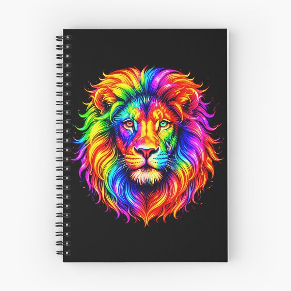 Item preview, Apex Lion: Spectrum - Rainbow Pride Lion - Majestic Inclusive Love designed and sold by David Brookes Digital.
