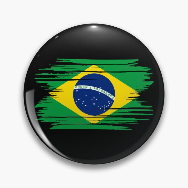 Item preview, Distressed Brazil Flag designed and sold by shitpostee.