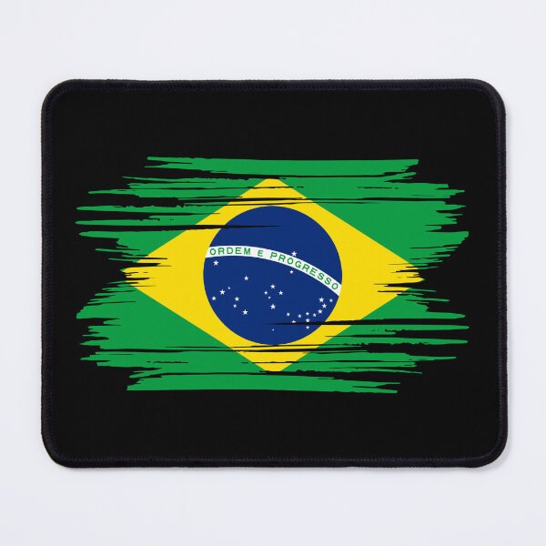 Item preview, Distressed Brazil Flag designed and sold by shitpostee.