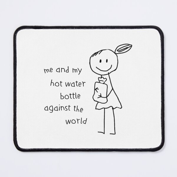 Item preview, Funny Chronic Illness Shirt Me and My Hot Water Bottle Against the World Spoonie Life Chronic Illness Humor Invisible Illness designed and sold by RealLifeMerchies.