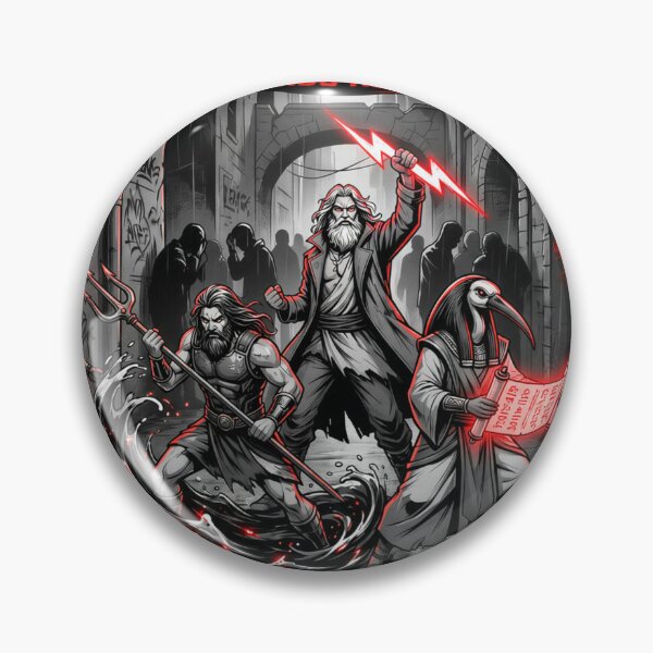 Item preview, Gods vs Tech designed and sold by Meletis00.