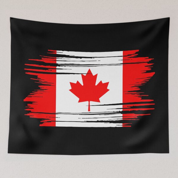 Item preview, Distressed Canada Flag designed and sold by shitpostee.