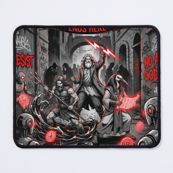 Item preview, Gods vs Tech designed and sold by Meletis00.