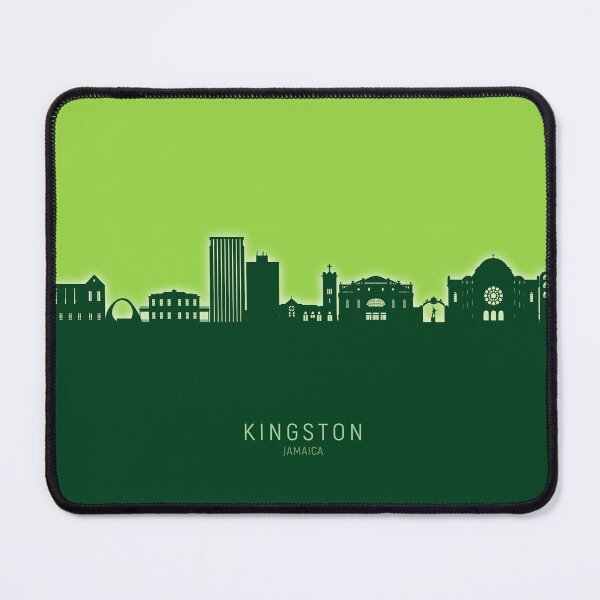 Item preview, Kingston Jamaica Skyline designed and sold by ArtPrints.