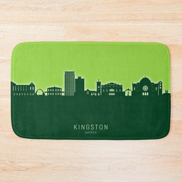 Item preview, Kingston Jamaica Skyline designed and sold by ArtPrints.