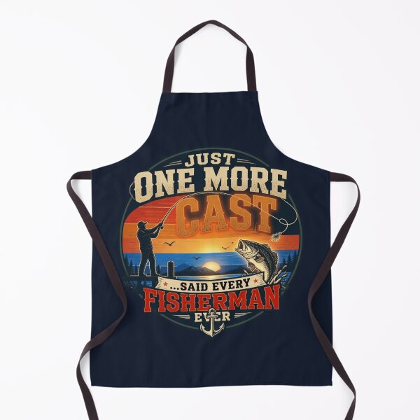 Item preview, Just One More Cast, Said Every Fisherman designed and sold by tareankush.