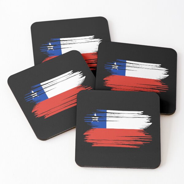 Item preview, Distressed Chile Flag designed and sold by shitpostee.