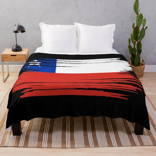 Item preview, Distressed Chile Flag designed and sold by shitpostee.