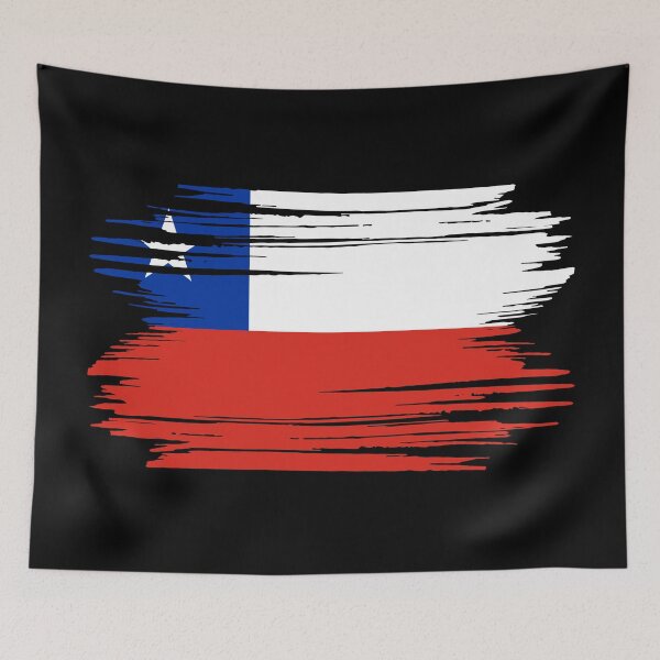 Item preview, Distressed Chile Flag designed and sold by shitpostee.