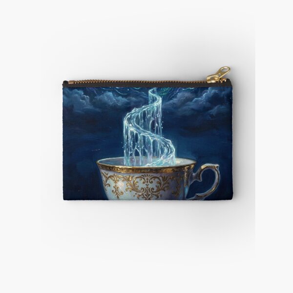 Item preview, Cosmic Jellyfish Spiral Tea Surreal Art designed and sold by Gifter-ly.