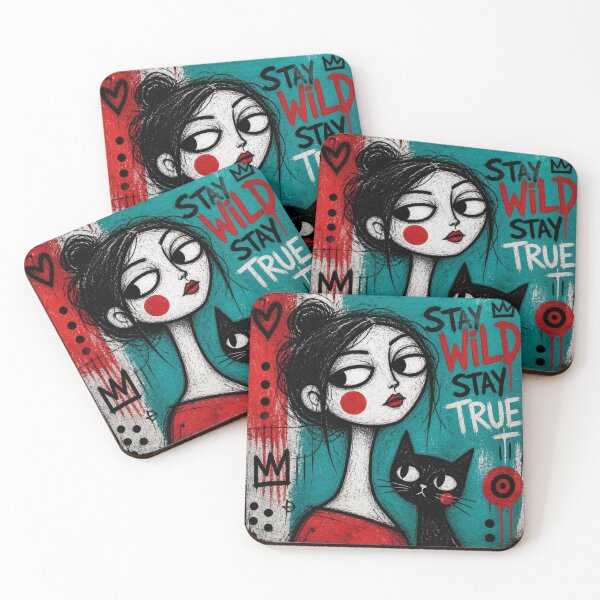 Item preview, Stay Wild Stay True  designed and sold by Live4Create-Shop.