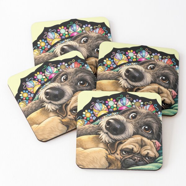 Item preview, Pug, Deerhound designed and sold by Deerfanshop.