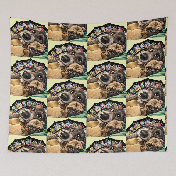 Item preview, Pug, Deerhound designed and sold by Deerfanshop.