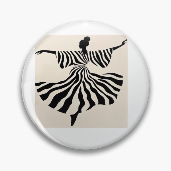 Item preview, Zebra Stripe Dancer Silhouette Artwork  designed and sold by NivyasArtistry.