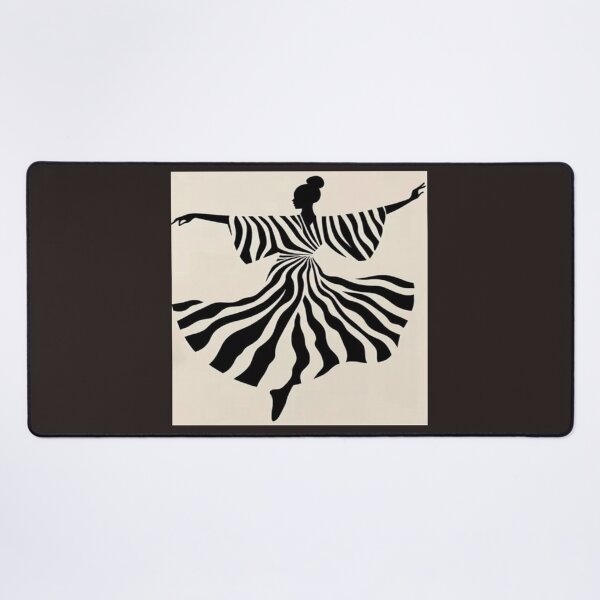 Item preview, Zebra Stripe Dancer Silhouette Artwork  designed and sold by NivyasArtistry.