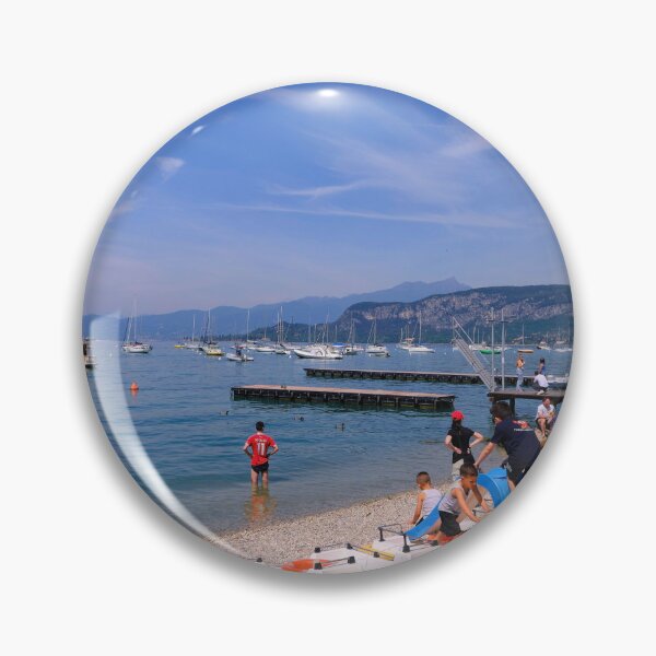 Item preview, Pedalos and Paddlers at Bardolino on Lake Garda designed and sold by Violaman.
