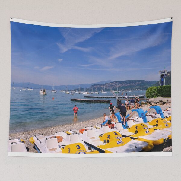 Item preview, Pedalos and Paddlers at Bardolino on Lake Garda designed and sold by Violaman.