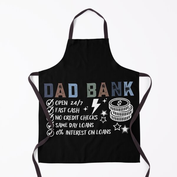 Item preview, Dad Bank Open 24 7 Funny Father's Day Gift Financial Humor Design designed and sold by tarzbol.